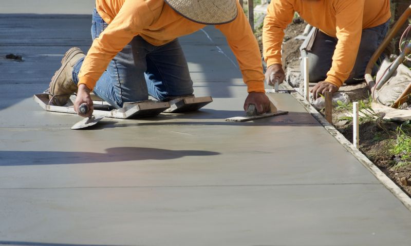 Concrete Driveway Polishing