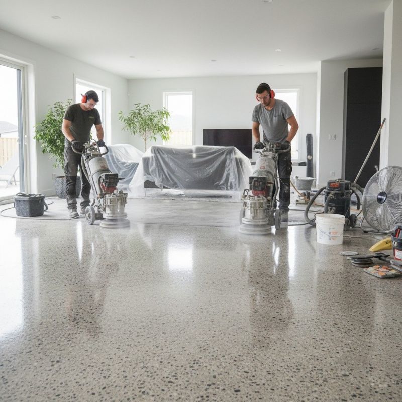 Basement Concrete Polishing in Corpus Christi, TX