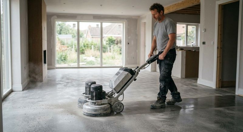 Concrete Basement Polishing in Louisville, KY